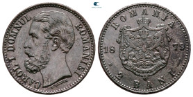 Romania.  AD 1879. 2 Bani