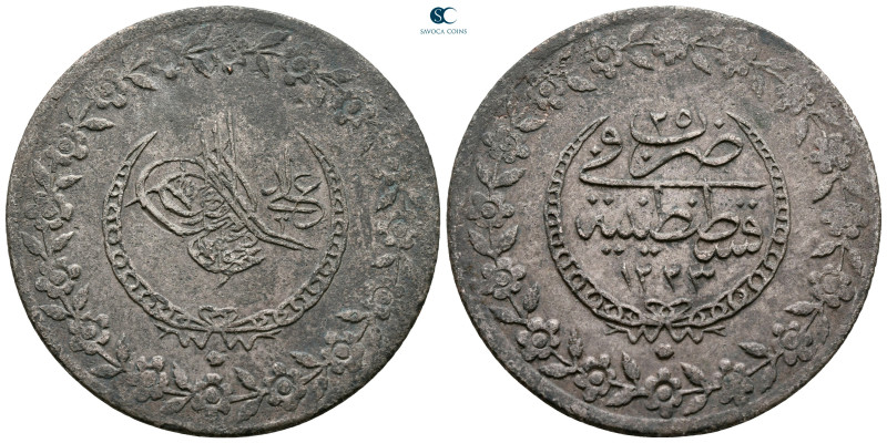 Turkey. Qustantînîya (Constantinople). Mahmud II AD 1808-1839.
5 Kurush BI

3...