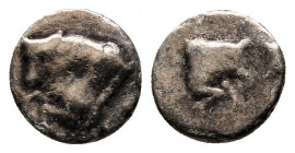 Hemiobol AR
Caria, c. 500-450 BC
7 mm, 0,30 g
