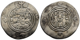 Drachm AR
Sasanian Kingdom, PL (al-Furat) mint, Khusro II (591-628), Year 30 (AD 619/620)
30 mm, 2,92 g