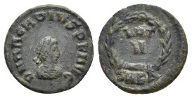 Follis Æ
Arcadius, 383-408 AD, Cyzicus
15 mm, 1,32 g