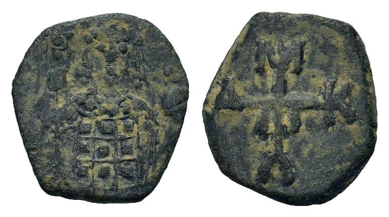 Half Tetarteron Æ
Manuel I Comnenus, 1143-1180 AD, Crowned bust facing, wearing...