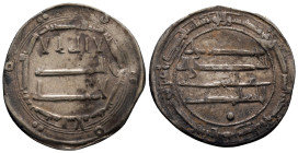 Dirham AR
Abbasid Caliphate, Madinat al-Salam, Time of Al-Mahdi AH 158-169, Struck 160 AH
26 mm, 2,87 g