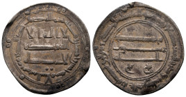 Dirham AR
Abbasid Caliphate, Madinat al-Salam, Time of al-Mansur AH 136-158, Struck 155 AH
25 mm, 2,87 g