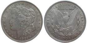Morgan Dollar AR
Silver 900/1000
38 mm, 26,73 g