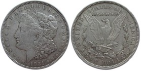 Morgan Dollar AR
Silver 900/1000
38 mm, 26,73 g