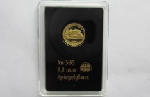 Germany, Gold 585/1000
8 mm, 0,28 g