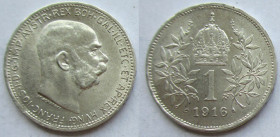 1 Krone AR
Austria, 1916