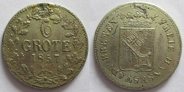 6 Grote AR 1857 Bremen