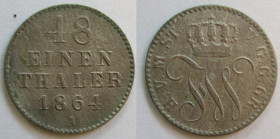1/24 Taler AR
1864 A