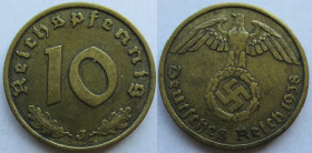 10 Reichspfennig 1938 J