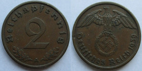 2 Reichspfennig 1939 A