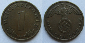 1 Reichspfennig 1939 A