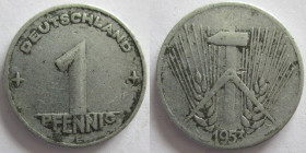1 Pfennig
1953, DDR