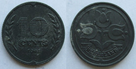 10 Cent Zn
Belgium, 1941