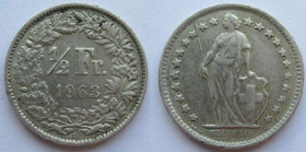 1/2 Frank AR
Switzerland, 1963