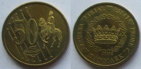 50 Cents, Denemark, Specimen