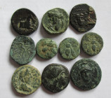 Ten Greek Coins