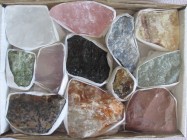 Lot of different minerals