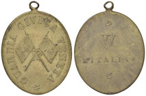 VENEZIA Medaglia per Guardia Civica Veneta - Ottone (g 10,86) RR Bella qualità
FDC