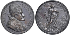 Innocenzo XI (1676-1689) Medaglia 1688 A. XII Per le Vittorie della Lega Santa Opus: G. Hamerani Bartolotti n.E688 AE (g 26 - Ø 37 mm) Medaglia coniat...