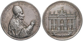 Clemente XIII (1758-1769) Medaglia 1733 A. III Basilica di San Giovanni Opus: Hamerani Börner n.1346 - Patrignani n. 19a. Metallo argentato (g 190 - Ø...