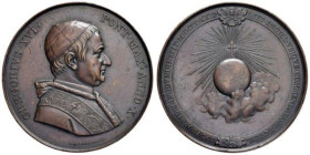 Gregorio XVI (1831-1846) Medaglia 1840 Istruzione della sede di Propaganda Fide a Lione Opus: Girometti Boccia n. 124 AE (g 60 - Ø 52 mm) Medaglia con...