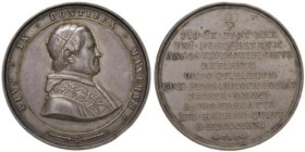 Pio IX (1846-1866) Medaglia 1871 per il 20° di pontificato - AG (g 59,01 - Ø 50 mm) Colpo al bordo
qSPL