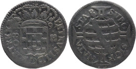 Brazil
D. Pedro II - AR 80 Réis Bahia 1695
AG: 10.01 2,17g
Fine 

Brazil
D. Pedro II - AR 80 Réis Bahia 1695
AG: 10.01 2,17g
BC-