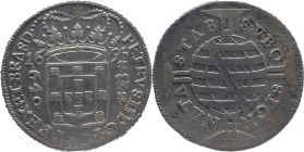Brazil
D. Pedro II - AR 640 Réis Bahia Large Crown 1695
AG: 22.01 18,45g Fine

Brazil
D. Pedro II - AR 640 Réis Bahia Coroa grande 1695
AG: 22.0...