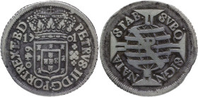 Brazil
D. Pedro II - AR 640 Réis Pernanmbuco 1701
AG: 25.05 18,91g
Very Fine

Brazil
D. Pedro II - AR 640 Réis Pernanmbuco 1701
AG: 25.05 18,91...