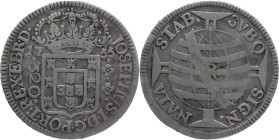 Brazil
D. José I - AR 320 Réis Rio de Janeiro 1755
AG: 47.08 8,86g
Good Fine

Brazil
D. José I - AR 320 Réis Rio de Janeiro 1755
AG: 47.08 8,86...