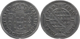 Brazil
D. Maria I - AR 160 Réis Lisboa 1790
AG: 16.01 4,36g
Fine

Brazil
D. Maria I - AR 160 Réis Lisboa 1790
AG: 16.01 4,36g
BC