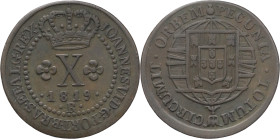 Brazil
D. João VI - Ae X Réis of D. João VI Rio de Janeiro 1819
AG: 01.04 4,32g
Good Very Fine

Brazil
D. João VI - X Réis Rio de Janeiro 1819
...