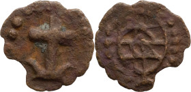Portguese India 
D. João III (1521-1557)
1/4 Bazaruco
AG: 02.03 0,41g, Very Fine

Índia Portuguesa
D. João III (1521-1557)
1/4 Bazaruco 
AG: 0...