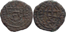 Portuguese India
D. Filipe II (1598-1621)
Quarter of Bazaruco - Goa
AG: 03.01 0,60g
Extremely Fine

Índia Portuguesa
D. Filipe II (1598-1621)
...
