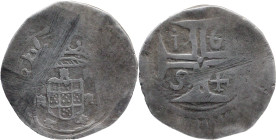 Portuguese India
D. João IV (1640-1656)
Xerafim G-A - 1654 Goa to Diu
AG: 27.02 10,08g
Fine

Índia Portuguesa
D. João IV (1640-1656)
Xerafim G...