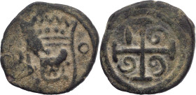 Portuguese India
D. Pedro II (1683-1706)
Bazaruco - 1699 Diu
AG: 02.06 4,15g
Fine

Índia Portuguesa
D. Pedro II (1683-1706)
Bazaruco - 1699 Di...