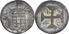 Portuguese India
D. João V (1706-1750)
7.5 Bazarucos D-O - Diu 1748
AG: 20.01 13,37g
Fine

Índia Portuguesa
D. João V (1706-1750)
7.5 Bazaruco...