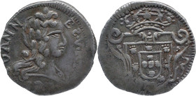 Portuguese India
D. João V (1706-1750)
Pardau - Goa 1731
AG: 74.07 5,90g
Very Fine

Índia Portuguesa
D. João V (1706-1750)
Pardau - Goa 1731
...