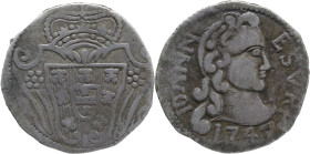 Portuguese India
D. João V (1706-1750)
Rupee - Goa 1747
AG: 77.23 11,71g
Very Fine

Índia Portuguesa
D. João V (1706-1750)
Rúpia - Goa 1747
A...