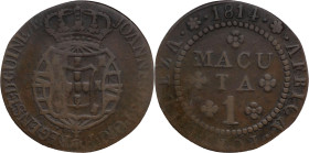 Angola
 D. João Regente (1799-1816) - 1 Macuta 1814
AG: 03.01 13,14g
Good Fine

Angola
 D. João Regente (1799-1816) - 1 Macuta 1814
AG: 03.01 1...