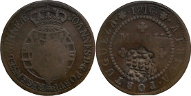 Angola
D. Pedro V (1853-1861) - Crowned Shield Countermark 
Over 1 macuta of 1816 D. João Regent.
AG: 04.04 17,34g
Good Very Fine

Angola
D. Pe...