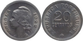 Angola
República Portuguesa (desde 1910) - 20 Centavos 1922
AG: 10.02 5,92g
Uncirculated

Angola
República Portuguesa (desde 1910) - 20 Centavos...