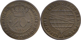 São Tomé e Príncipe
20 Réis D. João Regent (1799-1816) Rio de Janeiro 1815
AG: 01.02 3,87g
Very Fine

São Tomé e Príncipe
20 Réis D. João Regent...