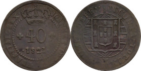 São Tomé e Príncipe
40 Réis D. João VI (1816-1826) Baía 1821
AG: 02.05 5,52g
Fine

São Tomé e Príncipe
40 Réis D. João VI (1816-1826) Baía 1821...