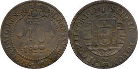 São Tomé e Príncipe
40 Réis D. João VI (1816-1826) Baía 1822
AG: 02.07 5,51g
Very Fine

São Tomé e Príncipe
40 Réis D. João VI (1816-1826) Baía ...