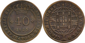 São Tomé e Príncipe
40 Réis D. João VI (1816-1826) Lisboa 1825
AG: 05.01 5,61g
Very Fine

São Tomé e Príncipe
40 Réis D. João VI (1816-1826) Lis...