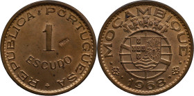 PROVA and Rehearsal
1 Escudo Moçambique 1968
"PROVA" Incusa
AG: E4.13 7,97g
Uncirculated

Provas e Ensaios
1 Escudo Moçambique 1968
"PROVA" In...