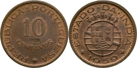 PROVA and Rehearsal
10 Centavos Índia 1959
"PROVA" Incusa
AG: E7.02 1,99g
Uncirculated

Provas e Ensaios
10 Centavos Índia 1959
"PROVA" Incusa...
